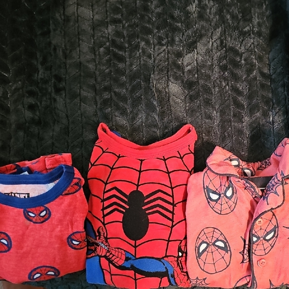 Kids Spider Hero Costume Set - Red